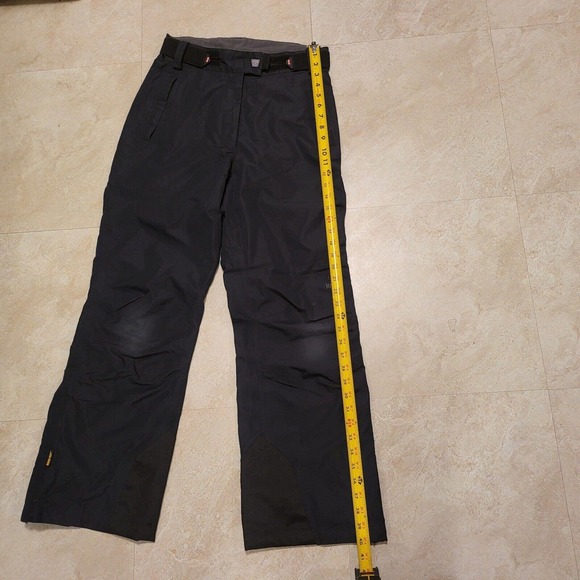Marker Gore-Tex Womens Size 10 Black Lined Insulated Ski Snow Snowpants - Picture 9 of 16